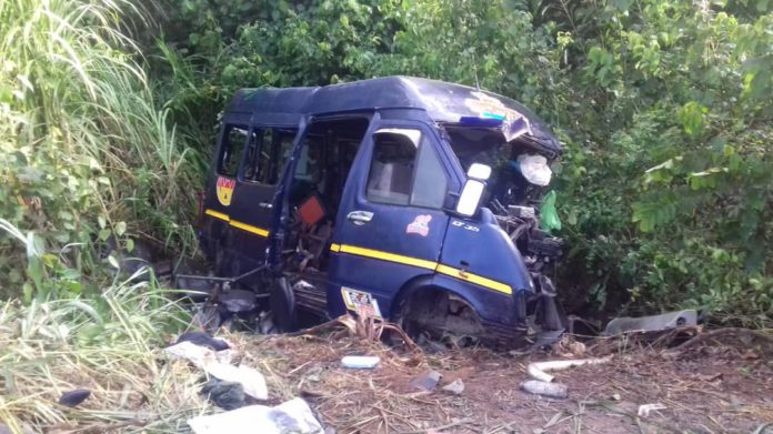 21 confirmed dead, others injured in gory accident on Kumasi-Accra Highway